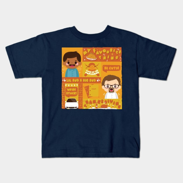 Master of None Kids T-Shirt by Oneskillwonder